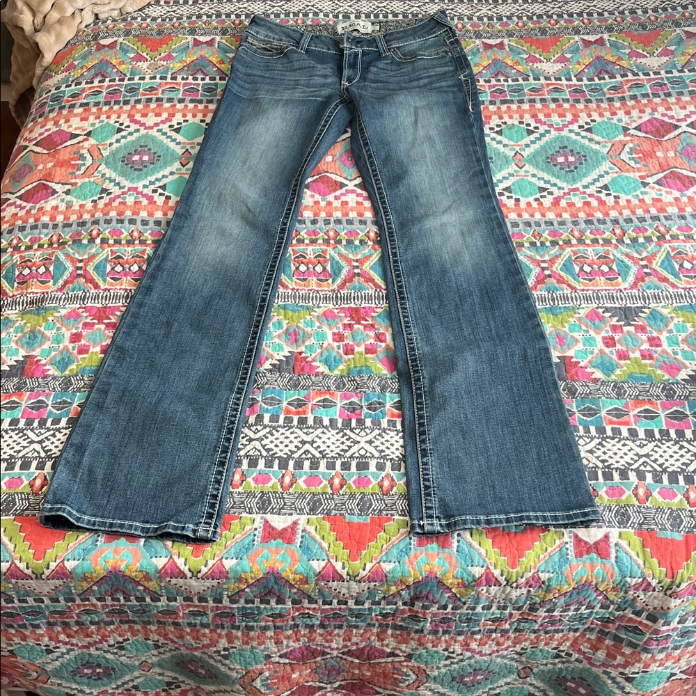 Ariat Women's High Rise Blue Jeans